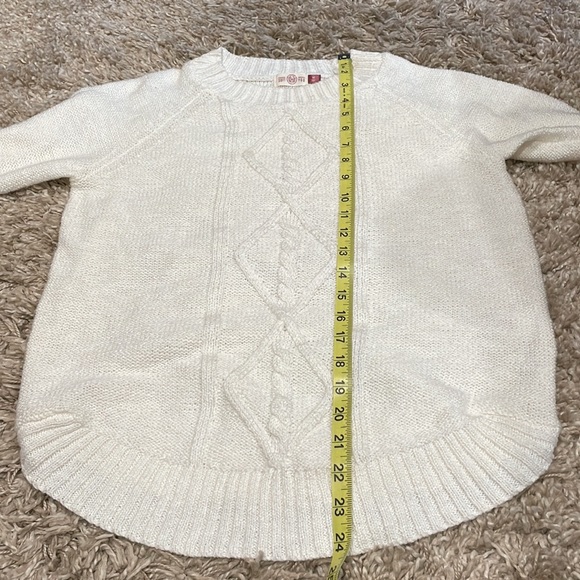 Women’s Cream Knit Sweater - Picture 10 of 10